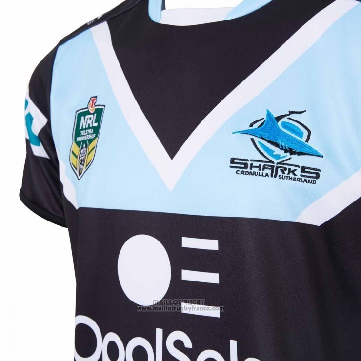 Maillot Cronulla Sutherland Sharks Rugby 2018 Exterieur